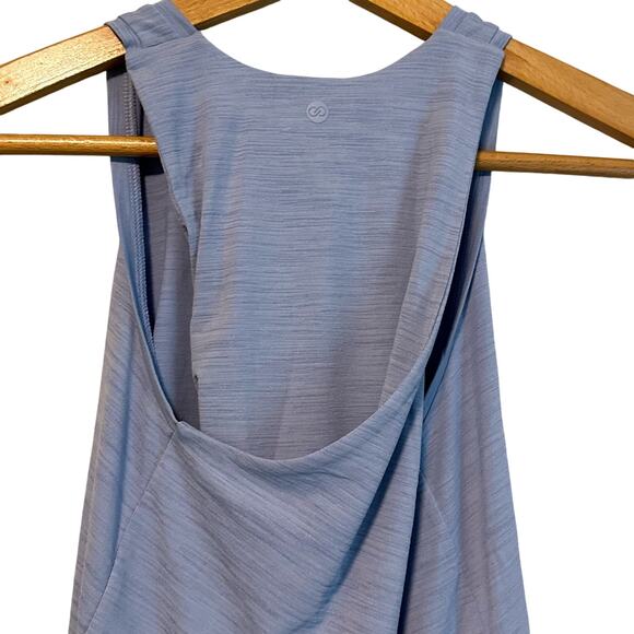 Calia by Carrie Underwood twist back performance tank Blue XXS NWT - Picture 2 of 7